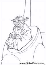 Pintar e Colorir Star Wars - Desenho 035