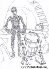 Pintar e Colorir Star Wars - Desenho 058