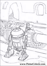 Pintar e Colorir Star Wars - Desenho 059