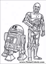 Pintar e Colorir Star Wars - Desenho 104