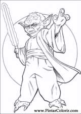 Pintar e Colorir Star Wars - Desenho 134