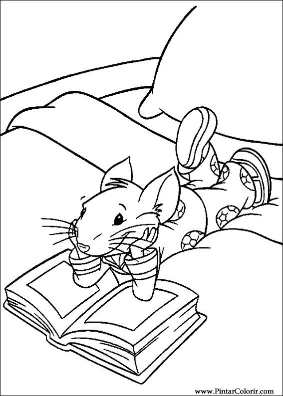 Pintar e Colorir Stuart Little - Desenho 005