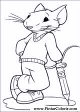 Pintar e Colorir Stuart Little - Desenho 001