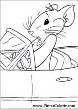 Pintar e Colorir Stuart Little - Desenho 004