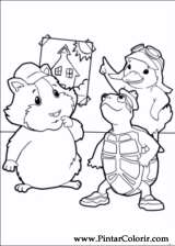 Pintar e Colorir Super Fofos - Desenho 037