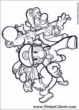 Pintar e Colorir Super Mario Bros - Desenho 034